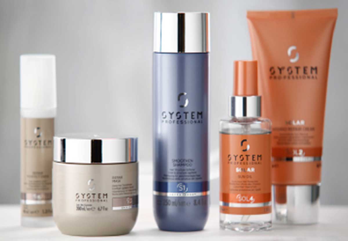 System Professional hair care products at Boons Retford